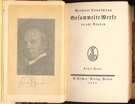 Gerhart Hauptmann Gesammelte Werke in acht Bänden by Hauptmann