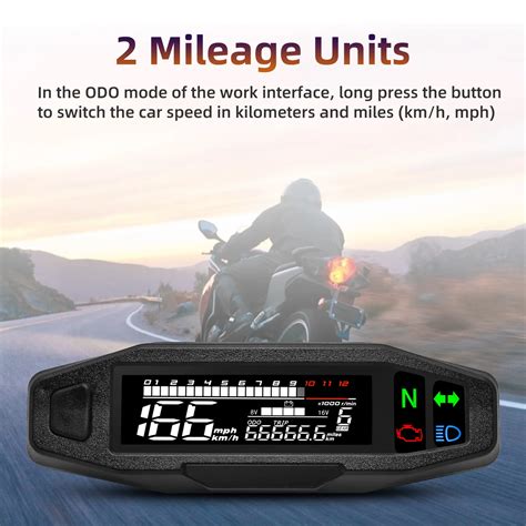 Compteur De Vitesse Num Rique Pour Moto Compteur D Odomcirculation