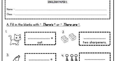 Ash The Teacher Year 2 August Assessment Paper 1 And 2