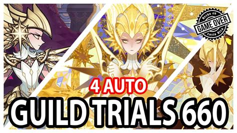 Guild Trials Awakened Athalia 660 4 Auto Pruebas De Gremio AFK Arena