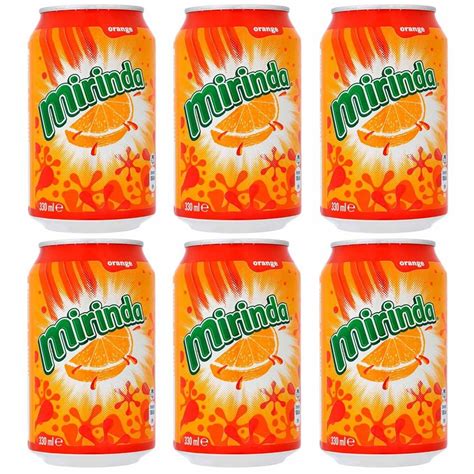 Газированный напиток Mirinda 300 мл, 6 шт. / Миринда - купить с ...