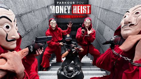 Parkour Money Heist Escape Police Chase In Real Life Ver Epic Live