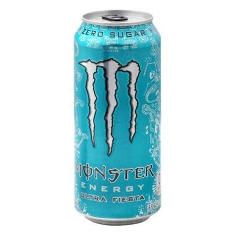 Monster Energy Drink, Ultra Fiesta, 16 Oz Can (Pack of 12)