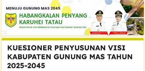 Pengumuman Official Website Pemkab Gunung Mas