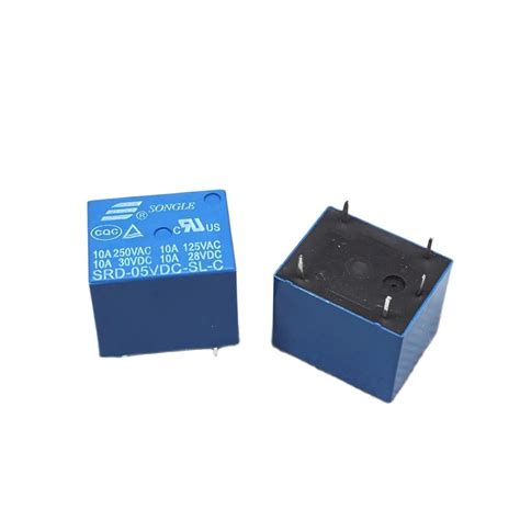 Pcs Srd Vdc Sl C Relay T Pin A V Songle Srd Vdc Sl C Dc V