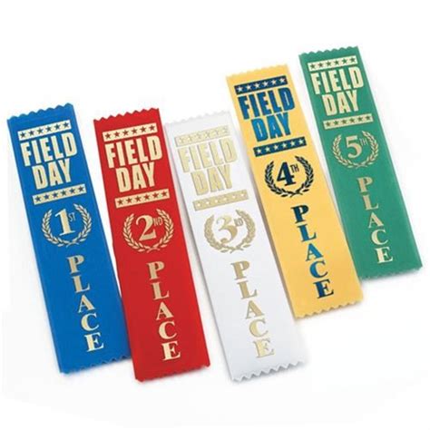 1st 2nd 3rd 4th 5th Place Award Ribbon Assortment Packs