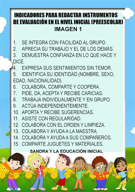 Indicadores Para Evaluar El Desarrollo Infantil Primera