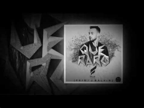 Que Raro FEID Ft J BALVIN Audio Oficial YouTube