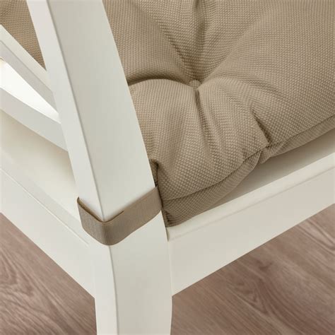 Malinda Chair Pad Beige 40 35x38x7 Cm 16 14x15x3 Ikea Ca