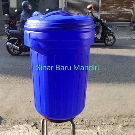 Jual Tong Sampah Air Bulat Hercules Liter Green Leaf Di