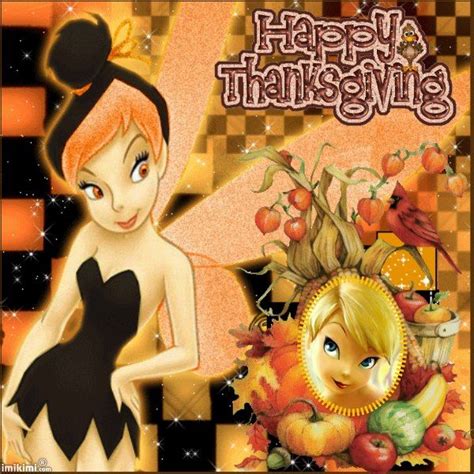 Happy Thanksgiving Happy Thanksgiving Tinkerbell Thanksgiving