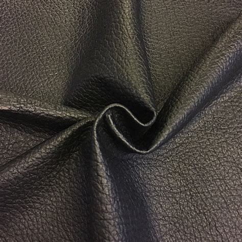 SALE Black Leather Hide Soft Lambskin Textured Finish Etsy Leather