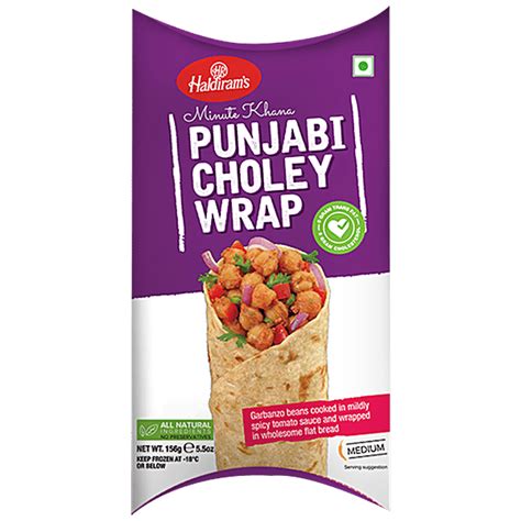 Buy Haldiram S Wraps Punjabi Choley Minute Khana Online At Best Price