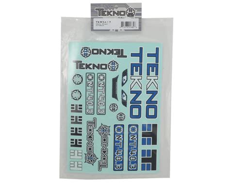 Tekno Rc Nt483 Decal Sheet Tkr5417 Amain Hobbies