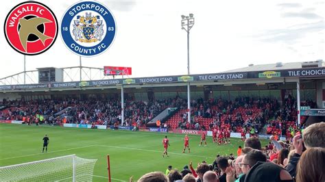 Walsall Vs Stockport County Vlog Dj Nets Again To Secure Our First