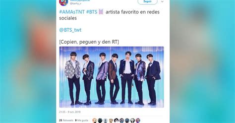 Tnt En Vivo American Music Awards 2018 En Vivo Bts Ganó Premio A