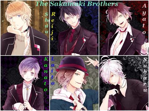 Which Sakamaki Brothers (Diabolik Lovers) Is Your Favourite? | Anime Amino