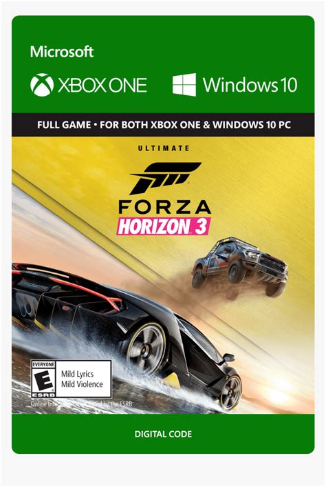 Forza Horizon 4 Ultimate Edition Xbox One Hd Png Download Kindpng