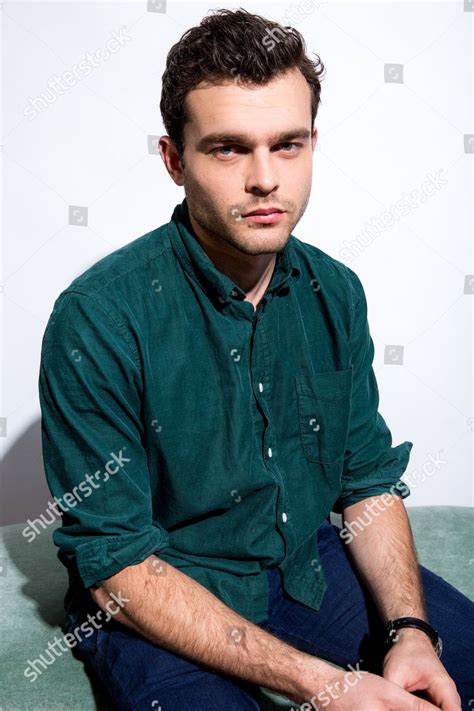 Alden Ehrenreich Poses Portrait Los Angeles Editorial Stock Photo ...