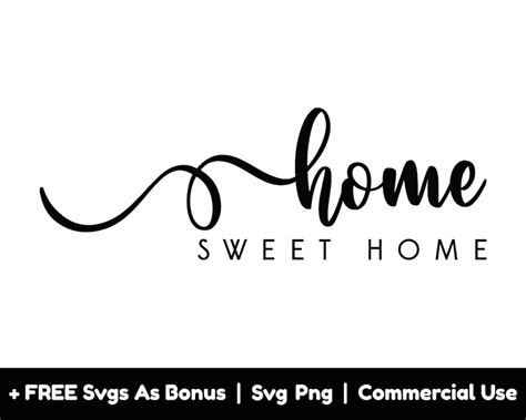 Home Sweet Home Sign Svg Png Files Welcome Home Svg Home Decor Svg