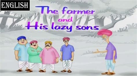 The Farmer And His Lazy Sons Eng Moral Stories Youtube