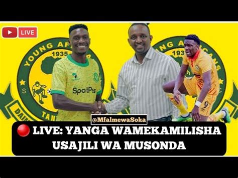 Live Breaking News Yanga Yasajili Bonge La Mchezaji Kennedy Musonda