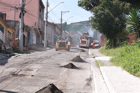 Programa De Recapeamento Da Prefeitura De Mau Inicia Nova Etapa No