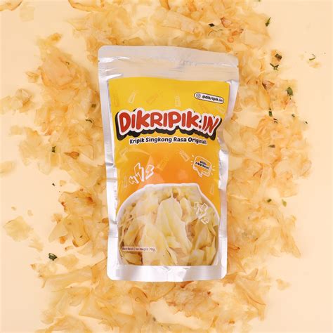 Jual Dikripikin Original Keripik Singkong Kripik Renyah Kriuk