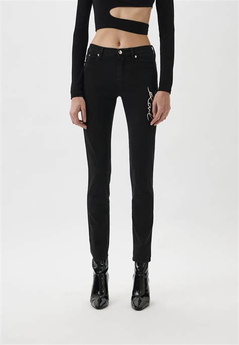 Джинсы Karl Lagerfeld Denim, цвет: черный, RTLADF302601 — купить в ...