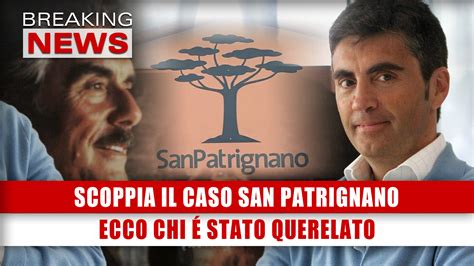 San Patrignano Querele Per Ronnie Andrea E Giacomo Muccioli