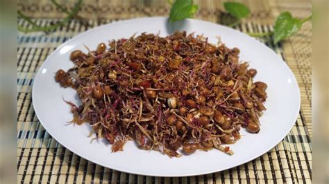 Spicy Wild Ginger Flower Floss By Angela Serunding Bunga Kantan