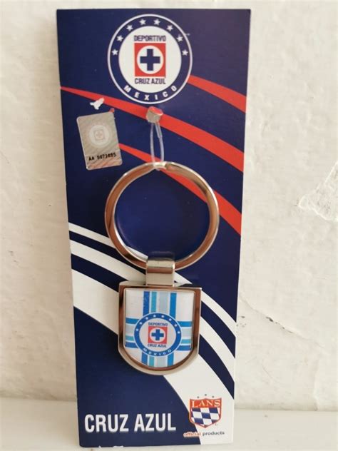 Llavero Oficial Cruz Azul De Metal Nuevo 16f Meses Sin Intereses