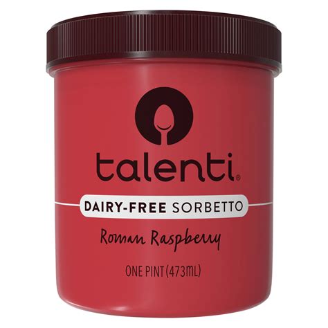 Talenti Roman Raspberry Sorbetto Shop Sorbet At H E B