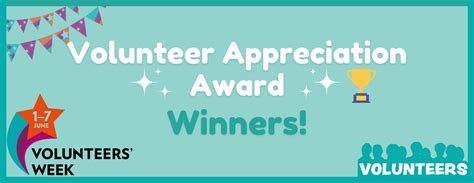 Volunteer Appreciation Award WINNERS! – Creative Support