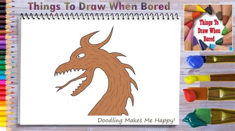 Viking Ship Dragon Head Template