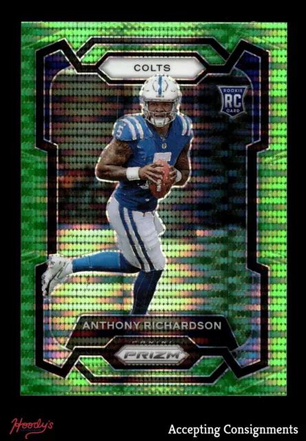 Pulsar Vert N On Panini Prizm Prizms Anthony Richardson Rc