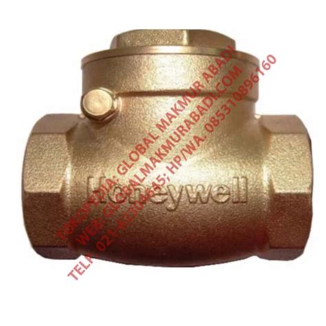 HONEYWELL SWING CHECK VALVE KUNINGAN BRASS SCREW END BSPT DRAT Global