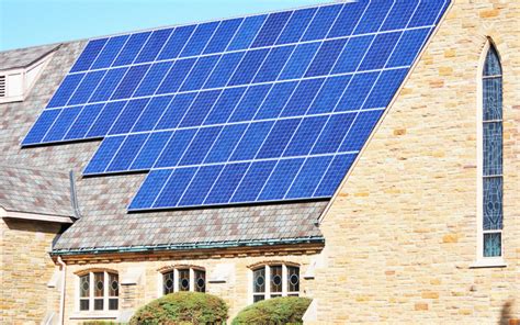 Churchs Taking An Approach To Using Solar Panels In The Uk The