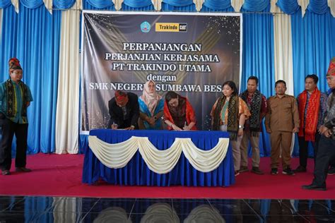 Kontrak Kerjasama Trakindo Dengan SMKN 2 Sumbawa Berlanjut Berita NTB