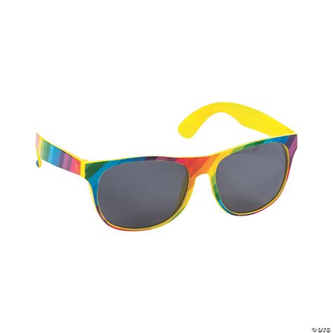 Rainbow-Colored Sunglasses