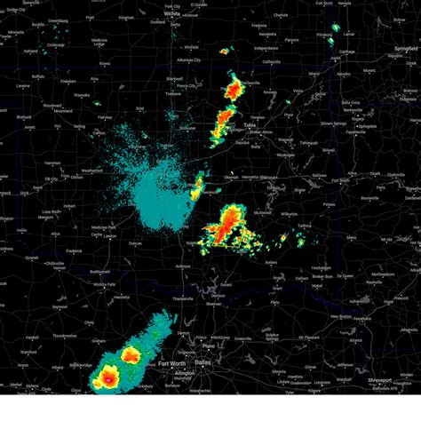 Interactive Hail Maps - Hail Map for Ada, OK