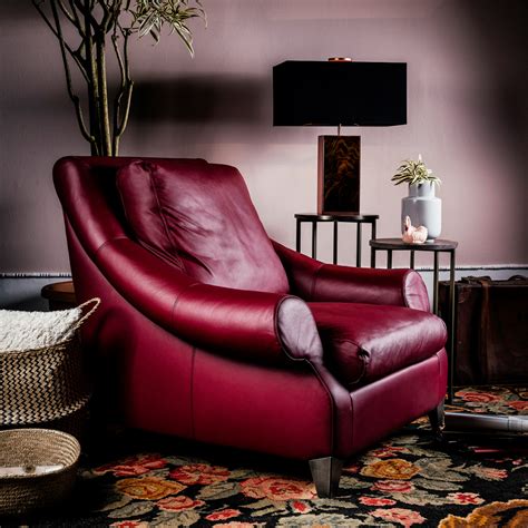 Modern Leather Designer Armchair Juliettes Interiors