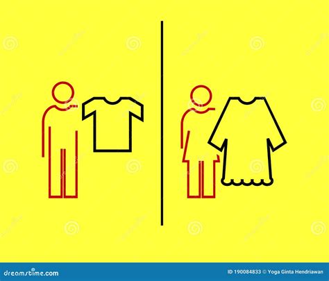 Dressing Room Icon Changing Room Sign Symbol Fitting Room Design