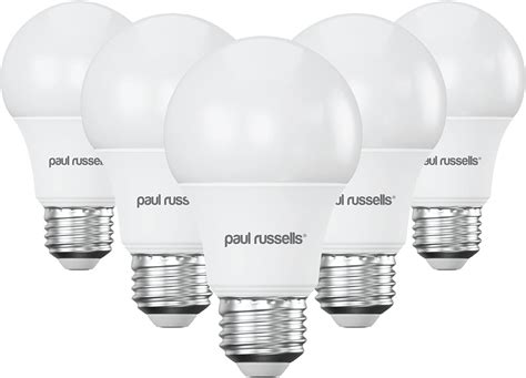 Paul Russells Led Gls Light Bulbs Edison Screw Es 50w Bulb Equivalent 8w 600lm Led Bulbs