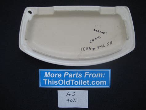 Tank Lid American Standard Cadet 3 #4021, #735.121 | This Old Toilet