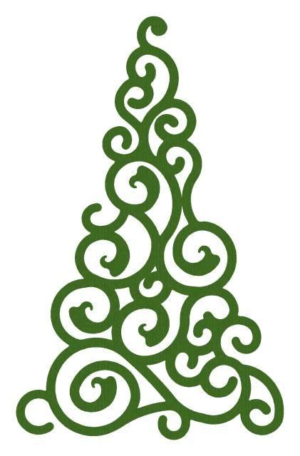 Swirly Tree Clip Art Clipart Best