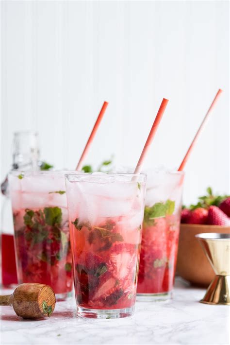 Cheers To The Sunshine State The Ultimate Strawberry Mojito The