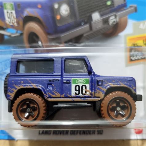 Jual HOT WHEELS LAND ROVER DEFENDER 90 BAJA BLAZERS BLUE Shopee