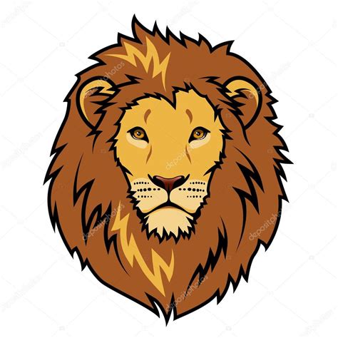 Tête de lion image vectorielle par reinekke Illustration 50928033