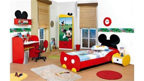 Mickey Mouse Bedroom Set Interior Design Ideas